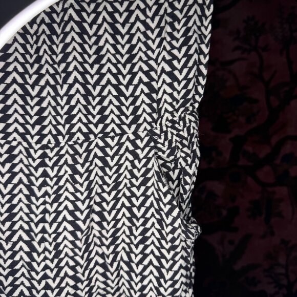 Black & White Strapless Pants Romper - Picture 4 of 5